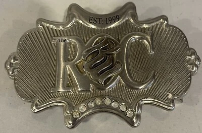 Hebilla de cinturón vintage 1999 con logotipo de RocaWear Foto 1 de 2