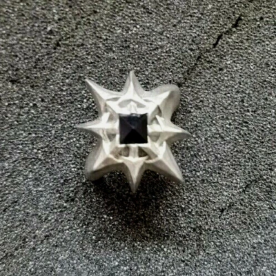 Anello CHAOSTAR In Peltro R89 Alchemy Gothic - Immagine 1 di 3