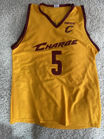 Canton Charge basketball jersey adult extra large yellow cavaliers g league mens Cover