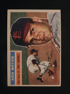 1954 Topps Baseball Card #14 Ken Boyer (EX/EX+) Bargain Bin - Picture 1 of 2