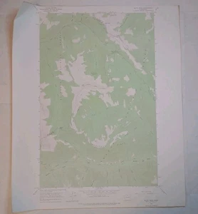 Slate Peak Quadrangle Washington 1975 USGS Topographical Map Department Interior - Bild 1 von 13