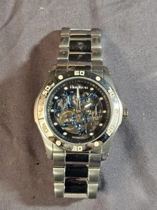 Armitron Skelett Zifferblatt Silberfarben Automatik Herrenuhr 20/4406TSV TY2807BL - Bild 1 von 12