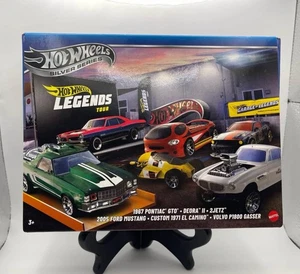 Hot Wheels 2025 Legends Tour Silver Series Juego de 6 El Camino, Pontiac, Mustang - Imagen 1 de 4