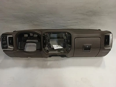Cocoa Brown Leather Dash Panel Dashboard from 2017 Silverado 1500 12480894 Foto 1 de 4