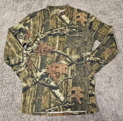 Russell Outdoors Shirt Mens Large Mossy Oak Break Up Infinity Hunting Outdoors - Image 1 of 4