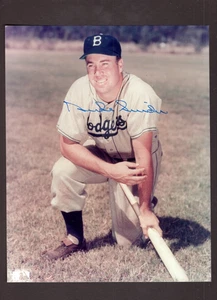 Duke Snider Signed Autographed 8 x 10 Photo with JSA authentic Brooklyn Dodgers - Picture 1 of 2