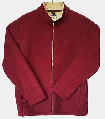 Regatta Fleece Jacket- Men's  Full Zip Outdoor Mid-weight Red Wine Size 2XL  XXL - Image 1 of 4