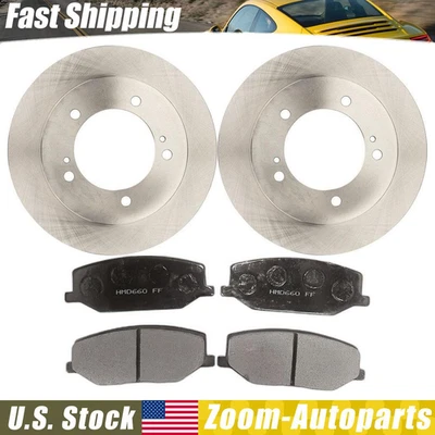 Front Brake Kit Rotors & Pads for 1983 1984 1985 Suzuki SJ410 - Image 1 of 4