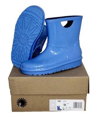 Bota de lluvia UGG para niños pequeños Rahjee al tobillo de goma para niños talla 12 azul 1016733T Foto 1 de 4