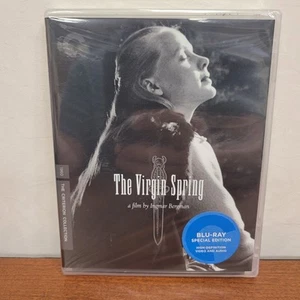 The Virgin Spring (Blu-ray, 1960, Criterion Collection 321) Rare OOP ~NEW SEALED - Picture 1 of 3
