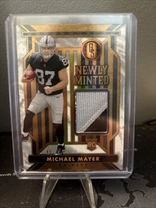 2023 Panini Certified Michael Mayer RC Patch /49 Newly Minted #NM-26 Rookie Mem - Bild 1 von 2