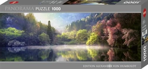 1000-piece HEYE Puzzle by Ed. Humboldt: Seryang-ji Lake 32.6 x 94.5 cm 29978from — 第 1/1 张图片