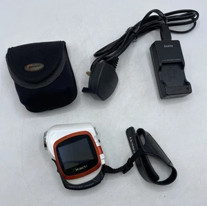 Sanyo Digital Handheld Camcorder Videokamera Xacti VPC-CA6 6.0MP weiß getestet - Bild 1 von 16