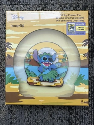 2025 SDCC Loungefly Exclusive Stich Pin LE 850 Slider NEW - Image 1 of 3