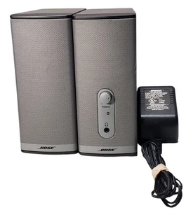 Bose Companion 2 Series II Multimedia Speaker System with OEM AC Adapter TESTED - Afbeelding 1 van 9