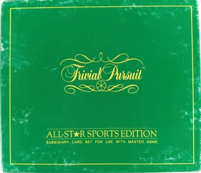 Trivial Pursuit All-Star Sports Edition Subsidiary Box Set 1981 - Image 1 of 4