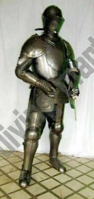 Medieval Antique Suit of Armor 17th Century Combat Full Body Great Armour - Image 1 of 3