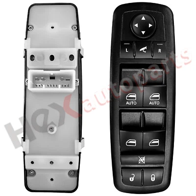 Master Window Control Lifter Switch For 2014-2017 Jeep Grand Cherokee 68184803AC - Image 1 of 4