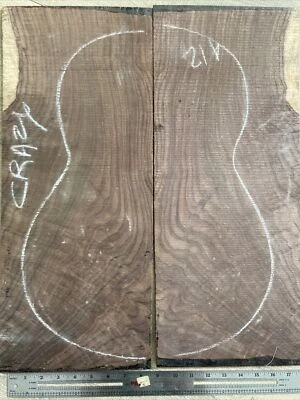 Master Grade Highly Figured Indian Rosewood Acoustic Backs Sides A12 - Image 1 of 4