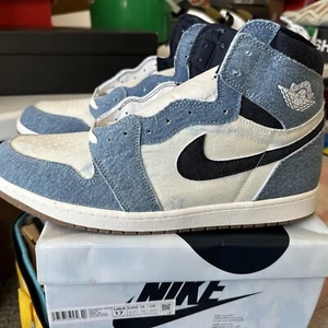 Talla 17 - Air Jordan 1 Retro OG High Denim - Imagen 1 de 15