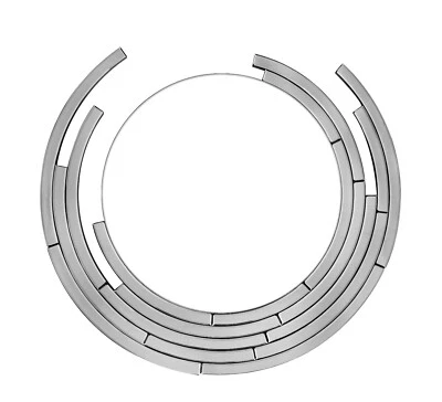 Eclipse Designer Wall Mirror for Home and Office Decor (Grey, 30*30 Inche) - Image 1 of 4