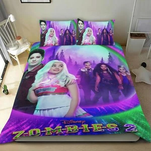 Zombies Comforter Set Cute Duvet Cover Sets Super Soft Bedding Set Kids Gifts - Picture 1 of 6