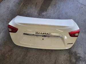 Liftgate Tailgate Trunk Lid Hatch USED OEM 2014 MASERATI GHIBLI 17-20 - Picture 1 of 8