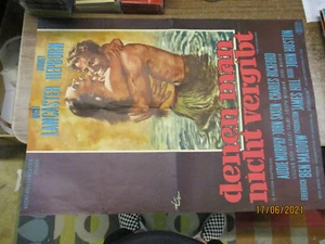 Burt Lancaster in DENEN MAN NICHT VERGIBT Originalplakat von 1960 - Poster A 1 - Bild 1 von 1