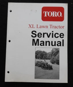 1993-2001 TORO XL & HXL 32" 38" 44" LAWN GARDEN TRACTOR SERVICE REPAIR MANUAL - Picture 1 of 18