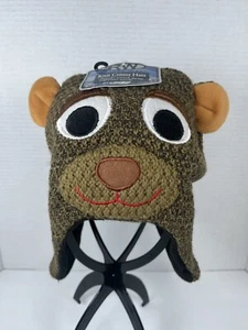 Knit Bear Hat Children Rugged Wear Brand - Picture 1 of 5