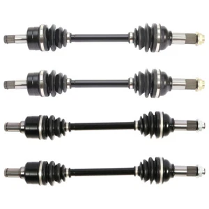 4 Pcs CV Joint Axles Rear Front Right Left For 09-13 Yamaha Grizzly 700 550 New - Picture 1 of 12
