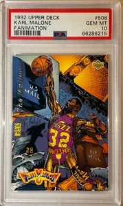 Upper Deck 1992 — Fanimation — “The Mailman” — Karl Malone — 💎 Como nuevo PSA 10 - Imagen 1 de 3