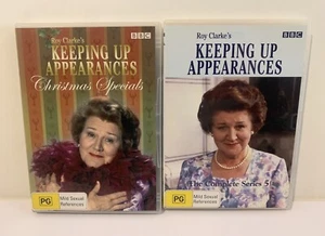 Keeping Up Appearances *VGC* Christmas Specials + Complete Series 5 Region 4 - Picture 1 of 10