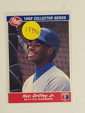 Ken Griffey Jr. 1992 Post Collector Series Mariners