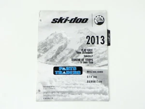 Genuine Ski-Doo Flat Rate Time Schedule Labor Manual 2013 600 MXZ GTX Summit - Bild 1 von 1