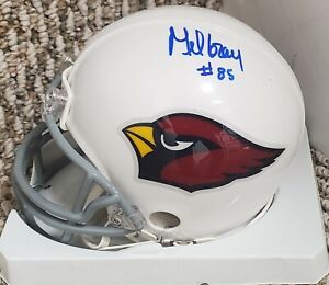 Autographed MEL GRAY  St. Louis Cardinals mini helmet with COA 