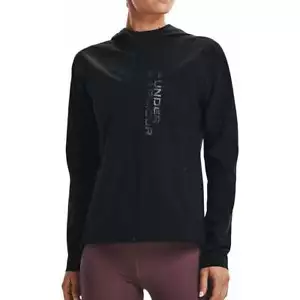 Under Armour Women's OutRun The Storm Jacket - Black - 100% Authentic New Tags - Picture 1 of 8