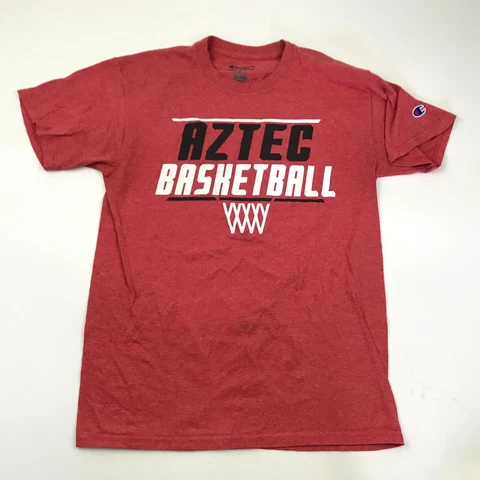San Diego State Aztecs Shirt Size Small S Red Tee Short Sleeve Champion Adult Cover