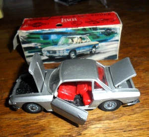 Mercury Toys 27 Lancia Fulvia Cupé Italia Metálico Plateado Claro Casi Como Nuevo y CAJA - Imagen 1 de 8