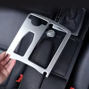 For 2009-2015 Mercedes C-Class C63 AMG Centre Console Armrest Panel Trim Silver - Picture 1 of 10
