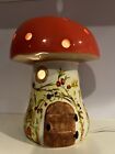 Mushroom Toadstool Lamp By White Rabbit England - Ceramic Nightlight Lamp