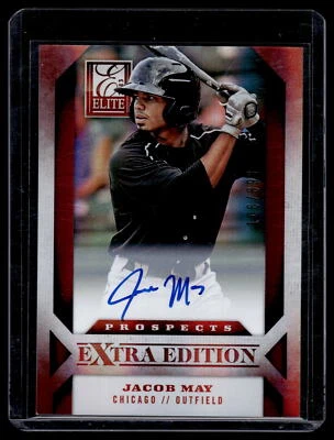 Jacob May 2013 Panini Elite Extra Edition Autograph Card /899 #151 - Image 1 of 2
