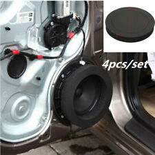 4PCS 6.5'' Car Speaker Ring Bass Door Trim Sound Insulation Cotton Accessory HOT