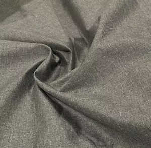 Gray Tropical Wool/Bland Suiting Fabric 60” Sold By The Yard - Picture 1 of 2