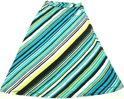 Maxi Falda Larga Avenue VIP Tejidos, Línea A, Cintura Elástica, Mujer 14/16, NUEVA Foto 1 de 3