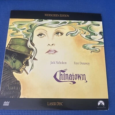 Chinatown ~ Jack Nicholson Faye Dunaway Laserdisc Wide Screen Editon EX/VG+ - Image 1 of 4
