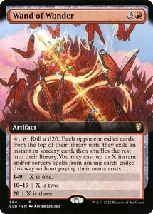 Wand of Wonder R Extended Art Regular #584 | CLB Battle for Baldur's Gate | MTG - Picture 1 of 1