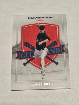 2021 Panini Chronicles America's Pastime #79 Shane Bieber - Image 1 of 2