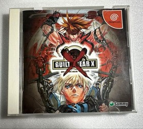 SEGA Dreamcast Guilty Gear X Fighting Game Software Retro Video Game