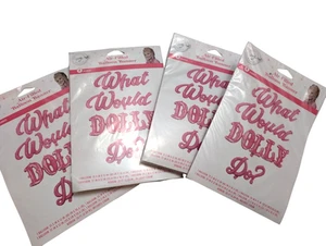 Dolly Parton What Would Dolly Do Air Filled Banner Lot 4 - 4 ballons per pack - Picture 1 of 9